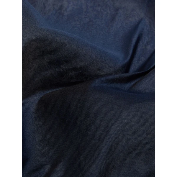 Max Mara Rose Silk-Blend Shawl in Ultramarine | Scarves | Coveti