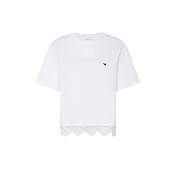 Max Mara Sala Boxy Cotton T-Shirt in White Style 2 | T-shirts | Coveti