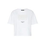 Max Mara Sala Boxy Cotton T-Shirt in White Style 3 | T-shirts | Coveti