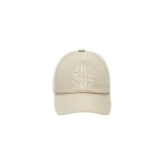 Max Mara Salmone Water-Repellent Gabardine Baseball Cap in Stone Grey | Hats | Coveti