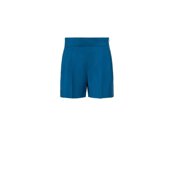 Salute Lightweight Woollen Cloth Shorts in Navy