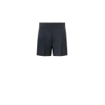 Max Mara Salute Lightweight Woollen Cloth Shorts in Ultramarine | Shorts | Coveti