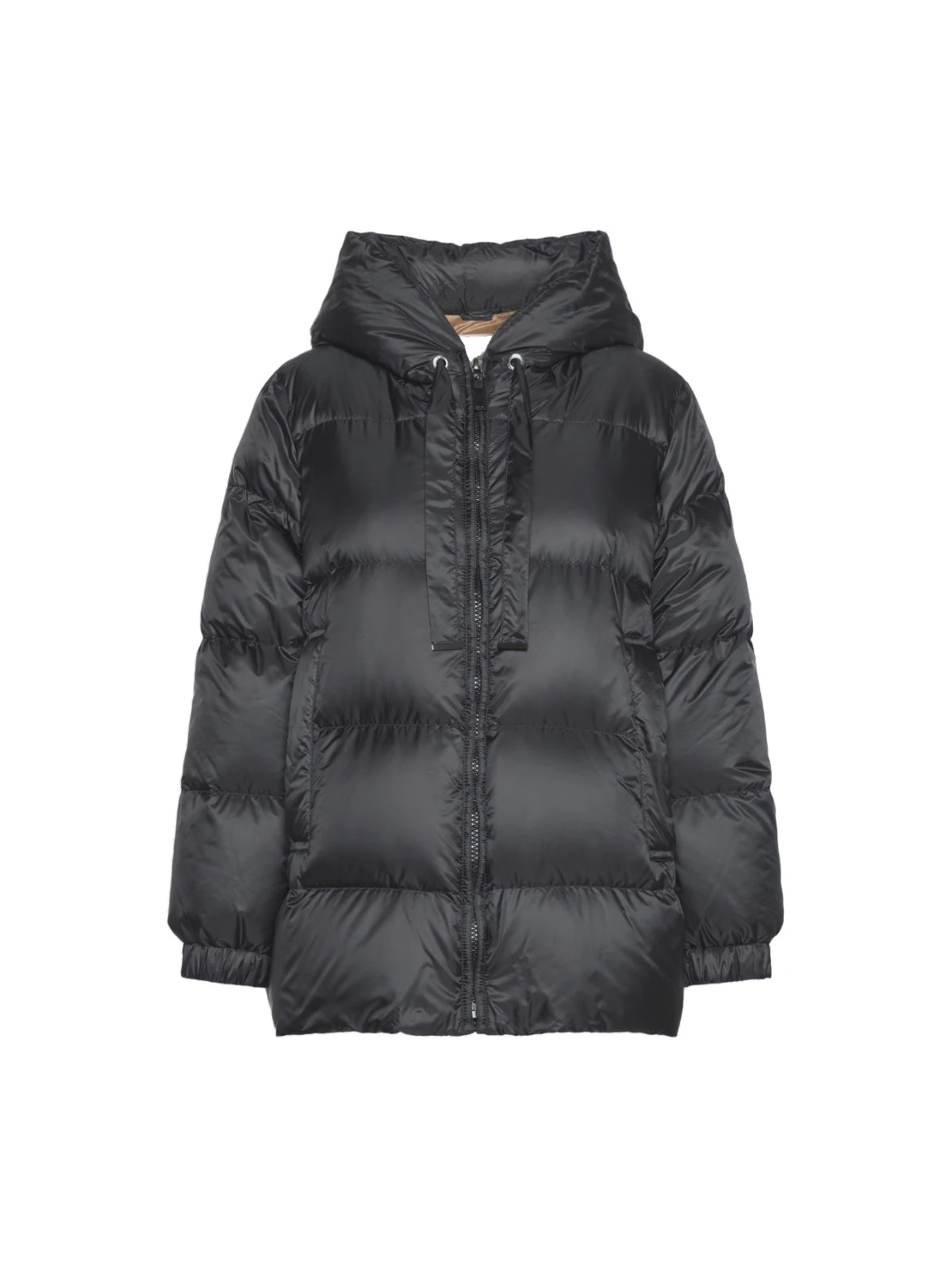 Max Mara Seia Roomy Water-Repellent Puffer Jacket in Black Max Mara Seia Roomy Water-Repellent Puffer Jacket in Black | Jackets | Coveti