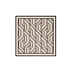 Max Mara Siam Printed Silk Twill Scarf in Chocolate | Scarves | Coveti