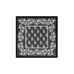Max Mara Siam Printed Silk Twill Scarf in Midnight Blue | Scarves | Coveti