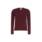 Max Mara Sicilia Silk and Wool Jumper in Bordeaux | Sweaters | Coveti