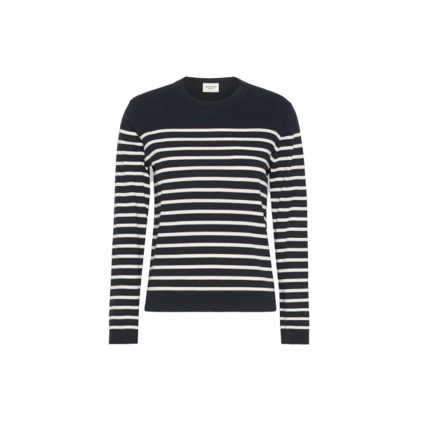Max Mara Sicilia Silk and Wool Jumper in Navy | Sweaters | Coveti