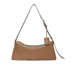 Max Mara Skipper Medium Leather Shoulder Bag in Brown | Women | Coveti