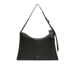 Max Mara Skipperl Large Leather Handbag in Black | Totes & Top-Handle Bags | Coveti