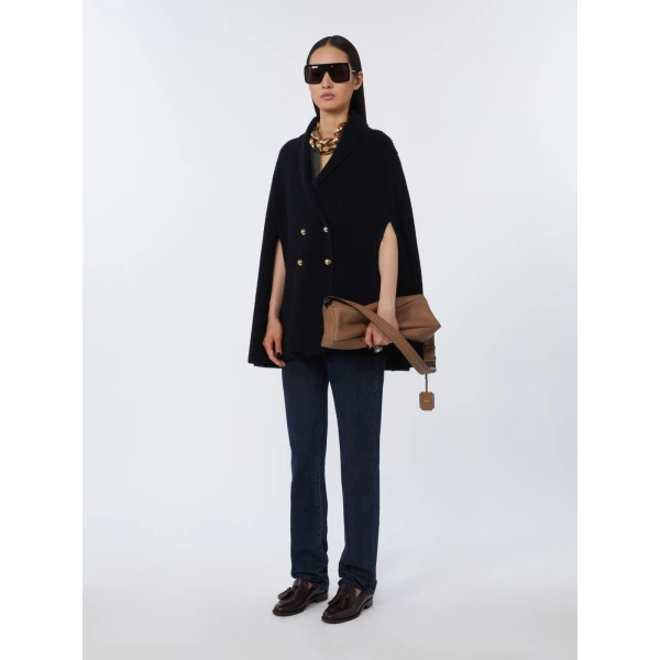 Max Mara Skippers Small Leather Shoulder Bag in Brown | Shoulder & Crossbody Bags | Coveti