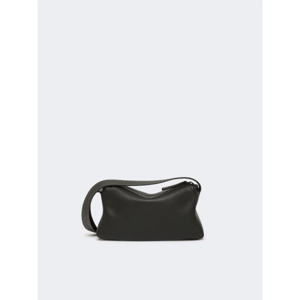 Max Mara Skipperxs Micro Leather Handbag in Black | Mini Bags | Coveti