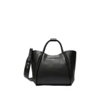 Max Mara Small Leather Marine Bag in Black | Women | Coveti