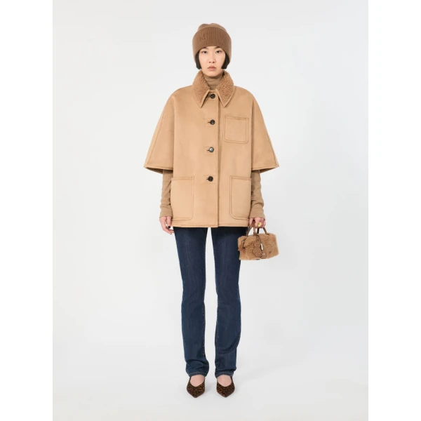 Max Mara Small Teddy Boston Bag in Camel | Totes & Top-Handle Bags | Coveti