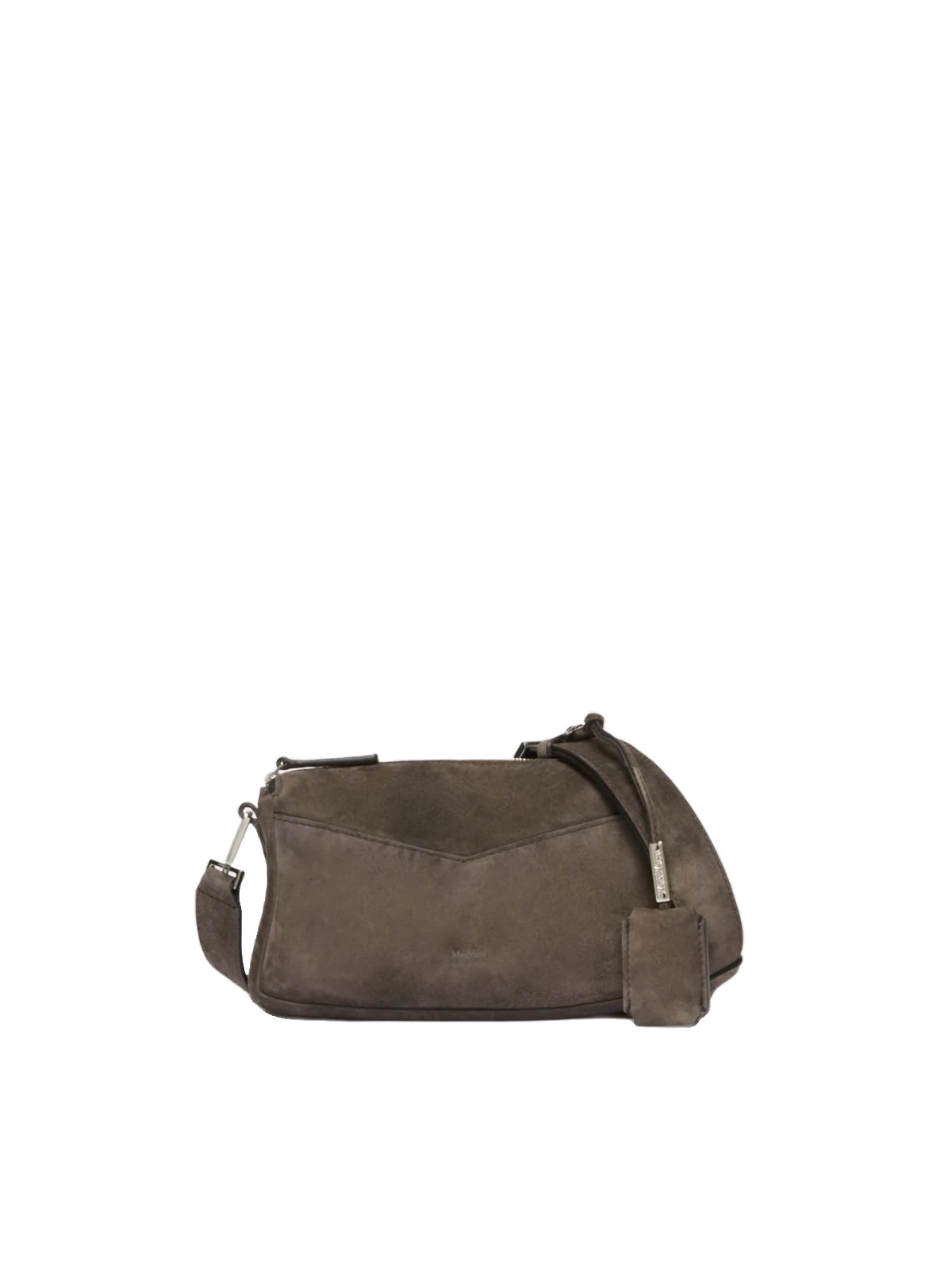 Max Mara Split Leather Micro Handbag in Dark Brown Max Mara Split Leather Micro Handbag in Dark Brown | Mini Bags | Coveti
