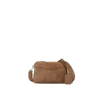 Max Mara Split Leather Micro Handbag in Hazelnut Brown | Mini Bags | Coveti