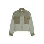 Max Mara Sughero Reversible Water-Repellent Padded Jacket in Khaki | Jackets | Coveti