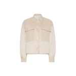 Max Mara Sughero Reversible Water-Repellent Padded Jacket in Sand | Jackets | Coveti