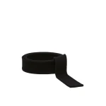 Max Mara Sun Wool Self-Tie Belt in Black | Belts | Coveti