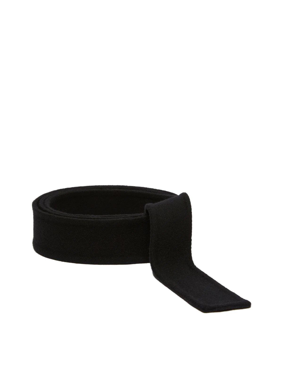 Max Mara Sun Wool Self-Tie Belt in Black Max Mara Sun Wool Self-Tie Belt in Black | Belts | Coveti