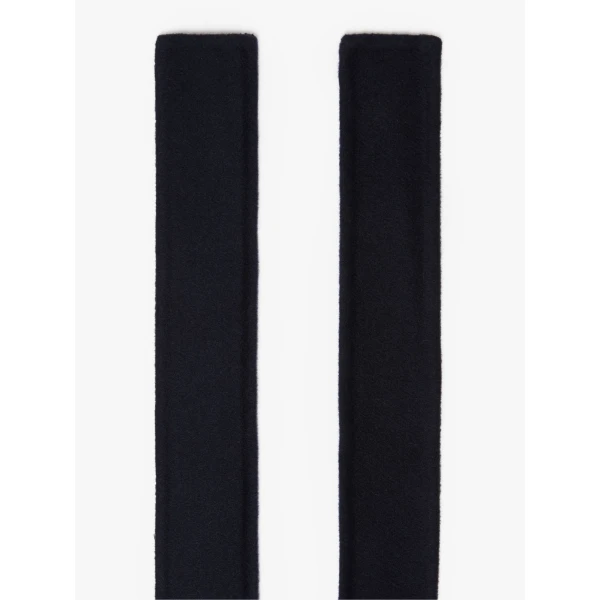 Max Mara Sun Wool Self-Tie Belt in Midnight Blue | Belts | Coveti