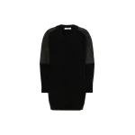 Max Mara Tacco Wool and Cashmere Jumper in Dark Grey | Sweaters | Coveti