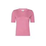 Max Mara Tapioca Wool Silk and Cashmere Jumper in Raspberry | Sweaters | Coveti