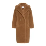Max Mara Teddy Bear Icon Coat in Camel | Wool Coat | Coveti