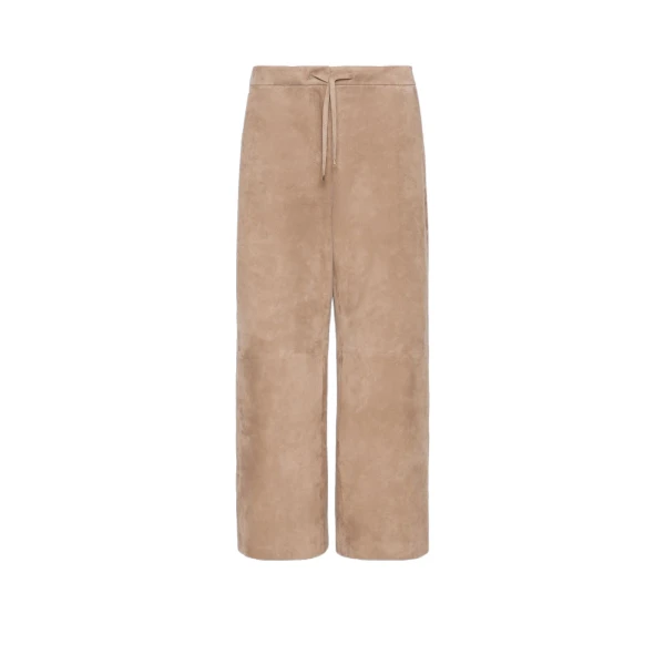 Tempio Suede Joggers in Colonial