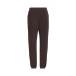 Max Mara Tornado Fleece Jersey Joggers in Brown | Sweatpants | Coveti