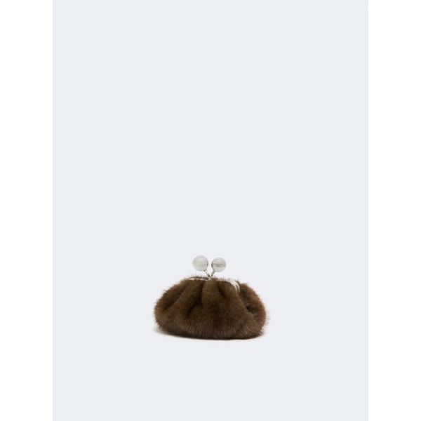 Max Mara Tubo Mini Pasticcino Bag in Brown | Mini Bags | Coveti