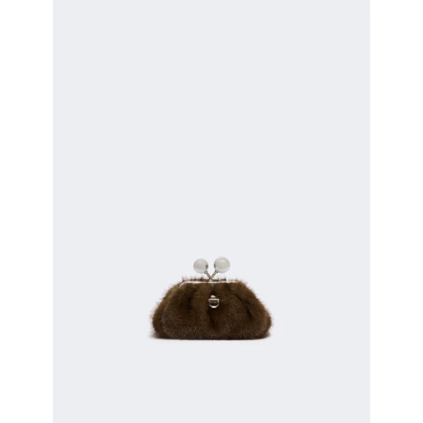 Max Mara Tubo Mini Pasticcino Bag in Brown | Mini Bags | Coveti