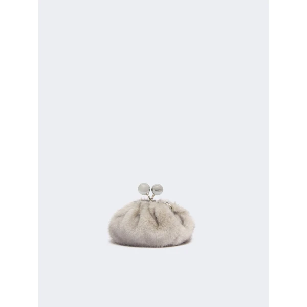 Max Mara Tubo Mini Pasticcino Bag in Light Grey | Mini Bags | Coveti