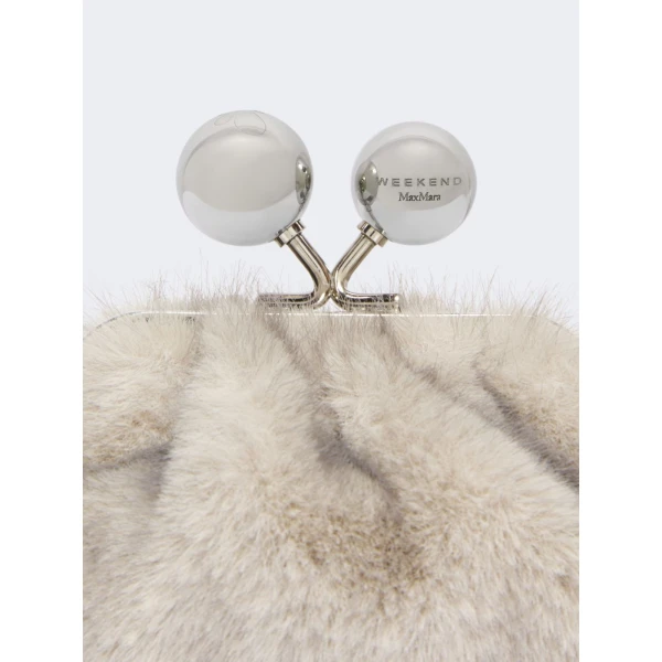 Max Mara Tubo Mini Pasticcino Bag in Light Grey | Mini Bags | Coveti