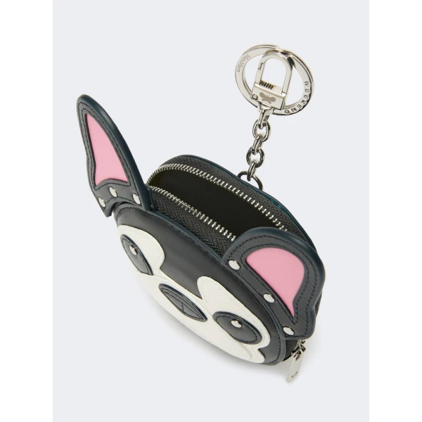 Max Mara Tuono Leather Coin Purse in Fuchsia | Wallets & Purses | Coveti