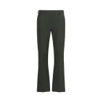 Max Mara Umanita Stretch Cotton-Blend Trousers in Green | Tailored pants | Coveti