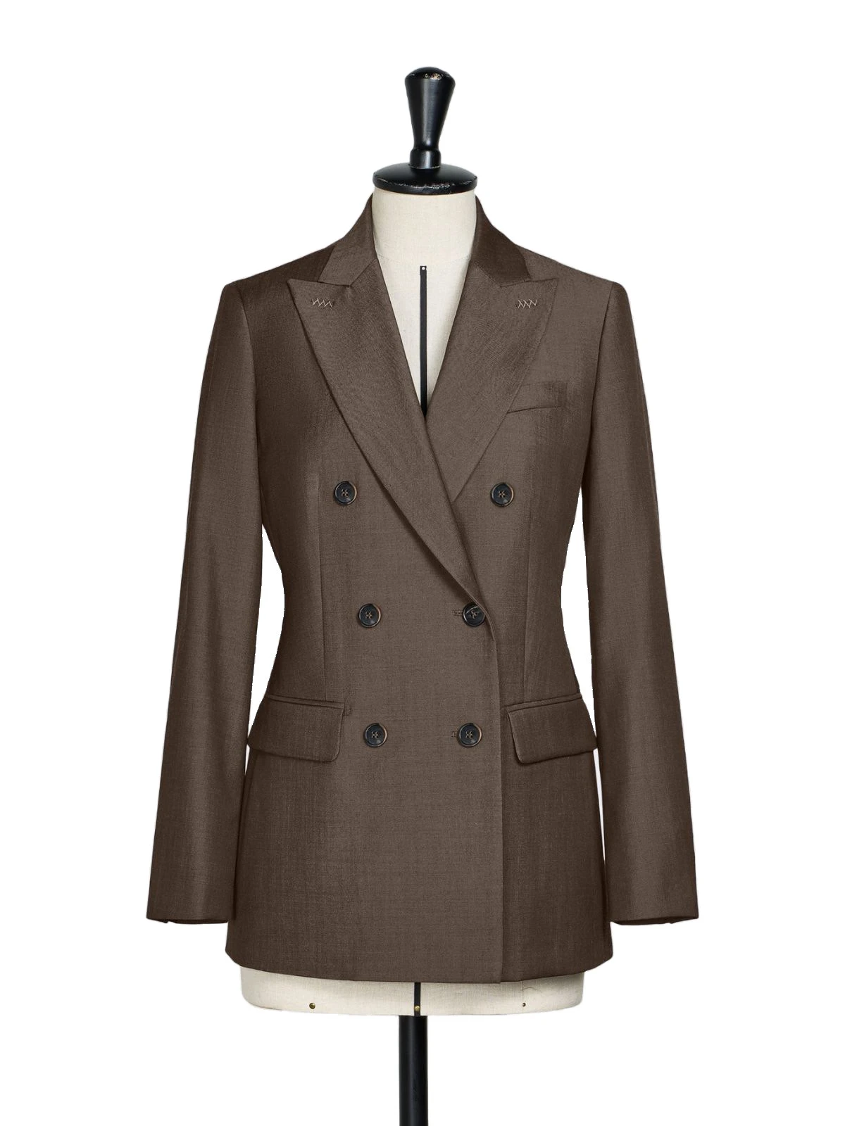 Max Mara Unione Double-Breasted Wool Gabardine Blazer in Tobacco Max Mara Unione Double-Breasted Wool Gabardine Blazer in Tobacco | Blazers | Coveti