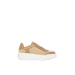 Max Mara Urban Suede Trainers in Camel | Sneakers | Coveti