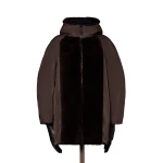 Max Mara Urbano Reversible Radzmir and Cashmere Down Jacket in Dark Brown | Jackets | Coveti