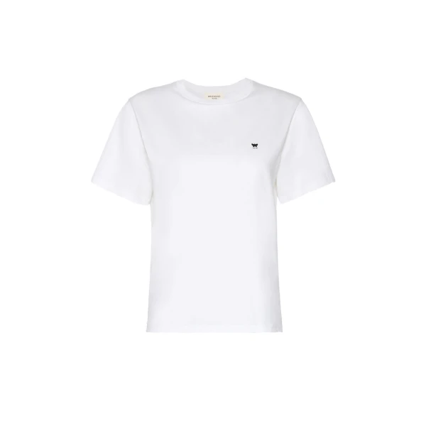 Venaco Pure Cotton Jersey T-Shirt in White