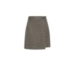 Max Mara Vetta Micro Jacquard Jersey Culottes in Brown | Tailored pants | Coveti