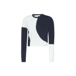 Max Mara Vetusta Slim-Fit Viscose Crepe Sweater in White | Sweaters | Coveti