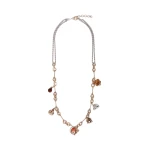 Max Mara Visino Charm Chain Necklace in Gold | Necklace | Coveti