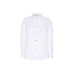 Max Mara Volonta Cotton Oxford Shirt in White | Shirts | Coveti