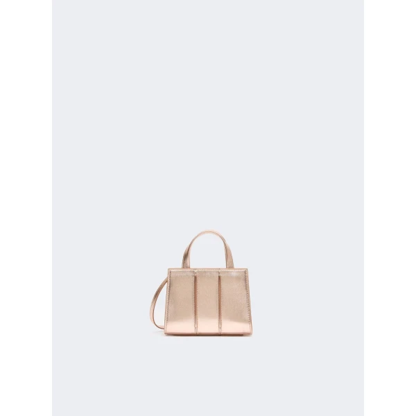 Max Mara Whitney Bag 2 Nano Lambskin in Antique Rose | Mini Bags | Coveti