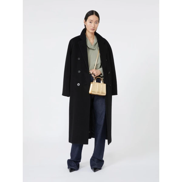 Max Mara Whitney Bag 2 Nano Lambskin in Light Gold Brown | Mini Bags | Coveti