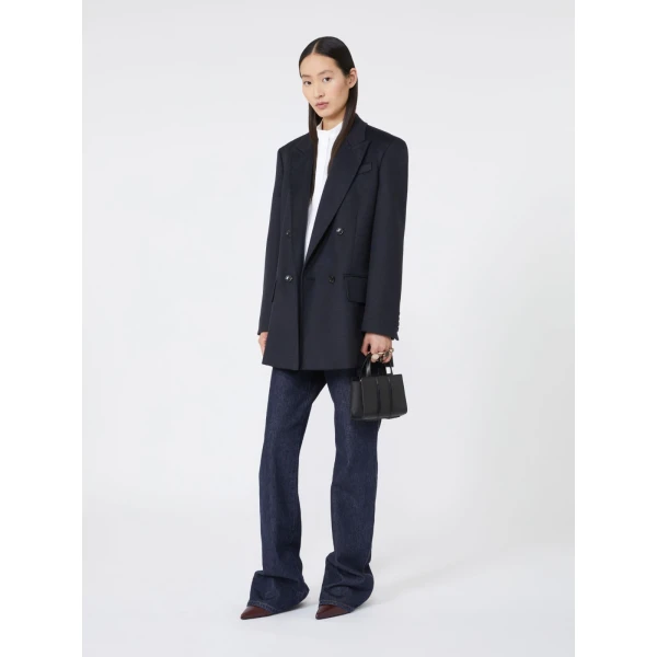 Max Mara Whitney Bag 2 Nano Smooth Leather in Black | Mini Bags | Coveti