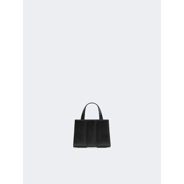 Max Mara Whitney Bag 2 Nano Smooth Leather in Black | Mini Bags | Coveti