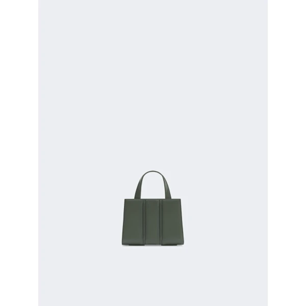Max Mara Whitney Bag 2 Nano Smooth Leather in Olive Green | Mini Bags | Coveti