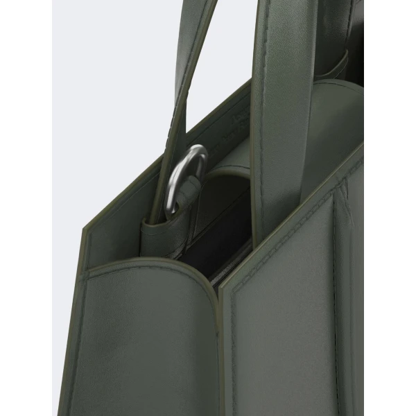 Max Mara Whitney Bag 2 Nano Smooth Leather in Olive Green | Mini Bags | Coveti