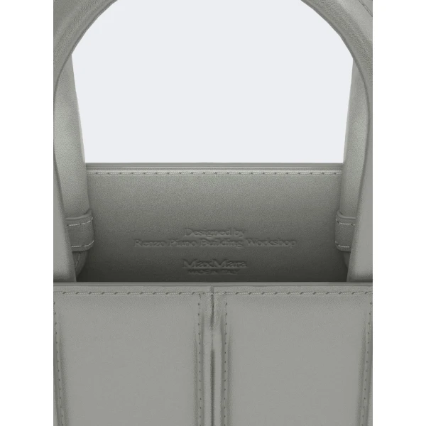 Max Mara Whitney Bag 3 Micro in Light Grey | Mini Bags | Coveti